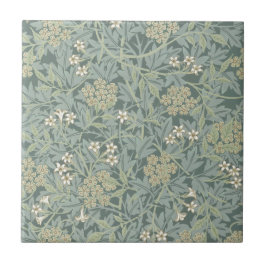 CERAMIC TILE; WILLIAM MORRIS: JASMINE KAKELPLATTA