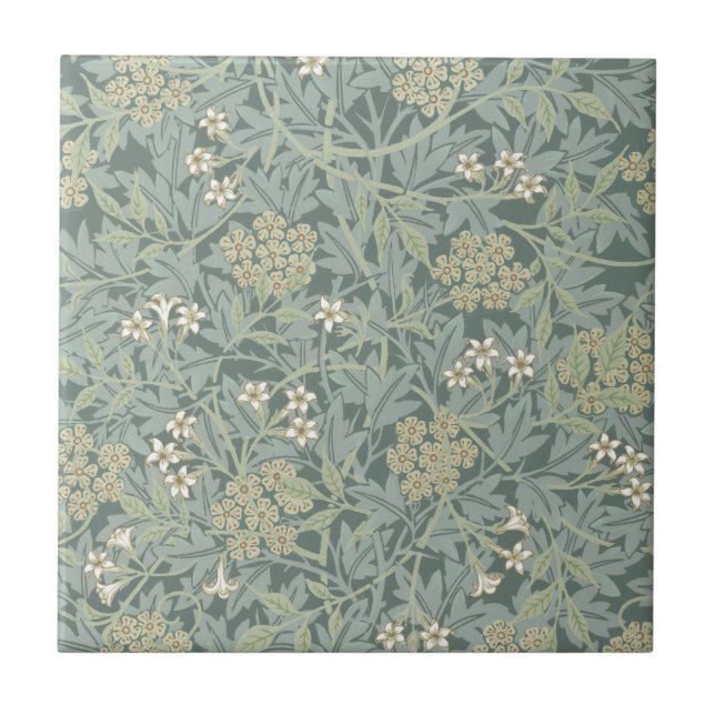 CERAMIC TILE; WILLIAM MORRIS: JASMINE KAKELPLATTA (Framsidan)
