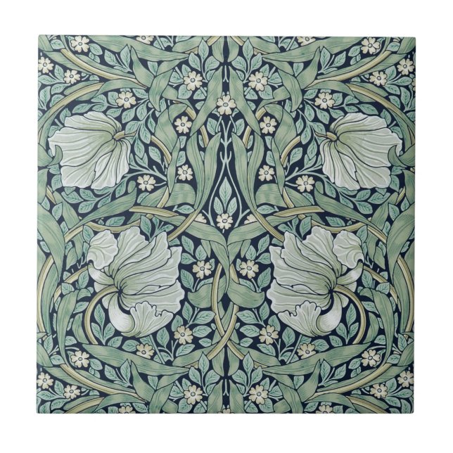 CERAMIC TILE; WILLIAM MORRIS: PIMPERNEL KAKELPLATTA (Framsidan)