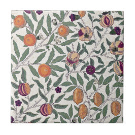 CERAMIC TILE; WILLIAM MORRIS: POMEGRANATES KAKELPLATTA