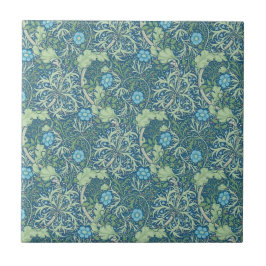 CERAMIC TILE; WILLIAM MORRIS: SJÖGRÄS KAKELPLATTA