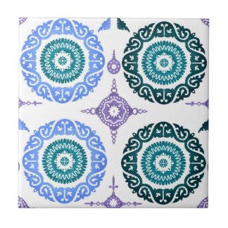 Ceramic Wall Tile – Portuguese Blue & Teal. Kakelplatta