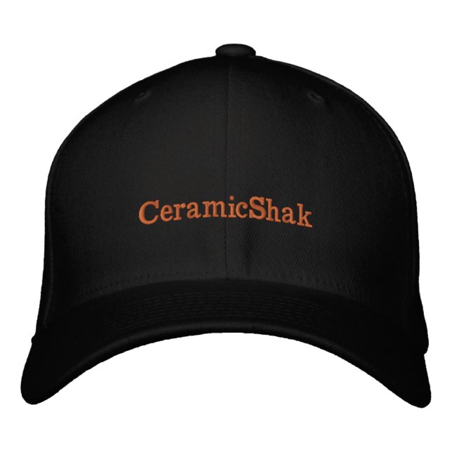CeramicShak Hat Broderad Keps (Framsida)