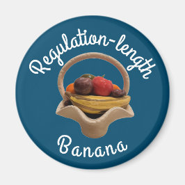 Ceramisk frukt Basket Magnet