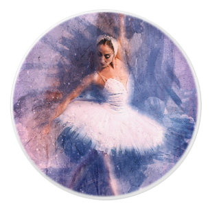Ceramisk kabinett Knob-Ballerina Knopp