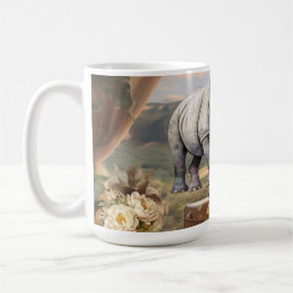 Ceramisk kaffe Mugg Vintage Safari