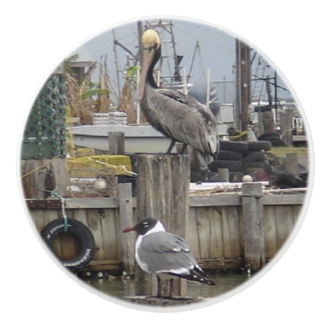 Ceramisk knopp från "Fishermans Dream" (Framsidan)