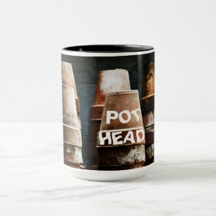 Ceramisk Mugg i Pot Head