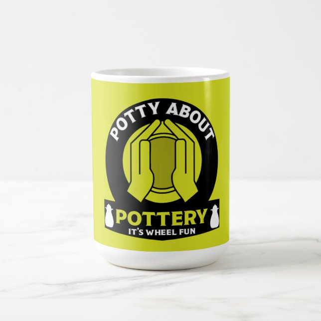 Ceramisk pottery Maker Magisk Mugg (Center)