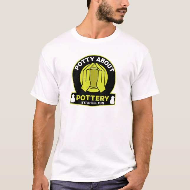 Ceramisk pottery Maker T Shirt (Framsida)
