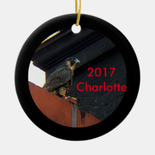 Ceramisk prydnadsföremål Charlotte 2017 Julgransprydnad Keramik