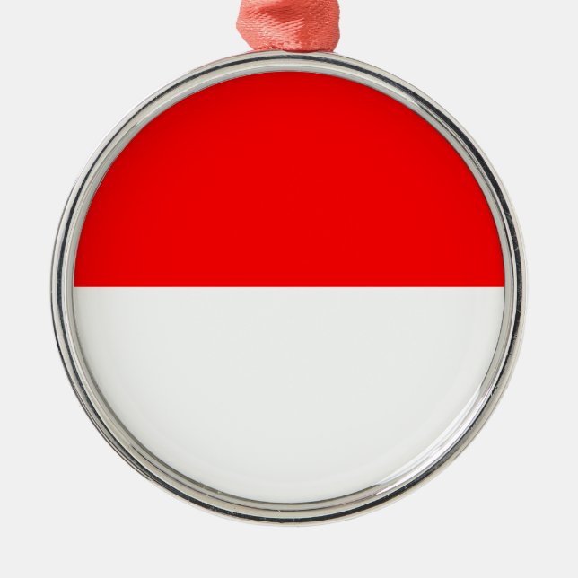Ceramisk prydnadsföremål (Indonesien), indonesisk  Julgransprydnad Metall (Framsidan)