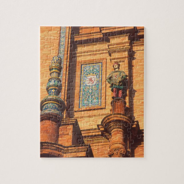 Ceramisk statusuppgift på Plaza de Espana i Pussel (Vertikal)
