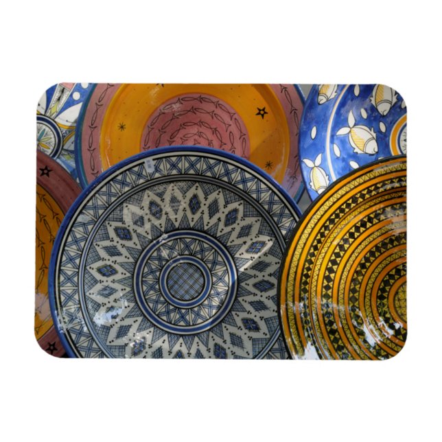 Ceramisk Tallrikar Magnet (Horisontell)