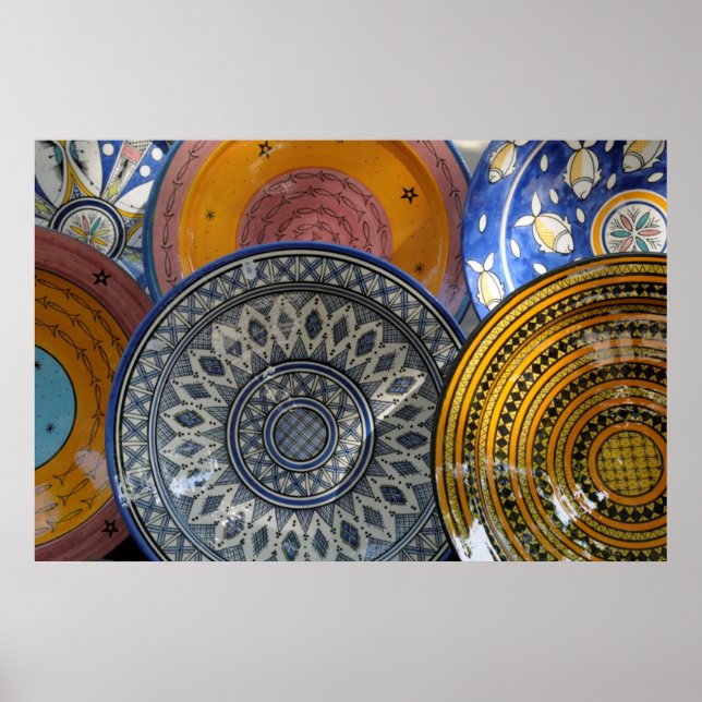 Ceramisk Tallrikar Poster (Framsidan)