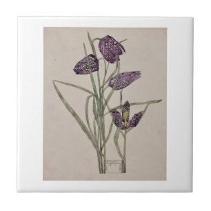 CERAMISK TIL: CHARLES RENNIE MACKINTOSH : 1915 KAKELPLATTA