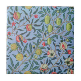 CERAMISK TIL MED WILLIAM MORRIS "TULIPS"-KONSTRUKT KAKELPLATTA