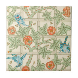 CERAMISK TIL: WILLIAM MORRIS: TRELLIS KAKELPLATTA