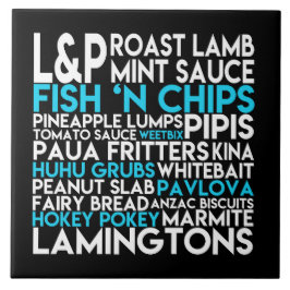 Ceramisk Tile Kiwiana Wall Art Kakelplatta