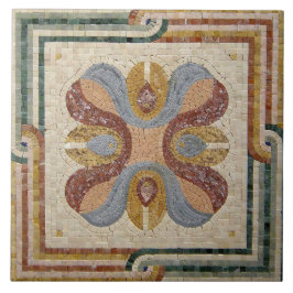 Ceramisk Tile - Medelhavsmosaic Mönster Grönt Kakelplatta