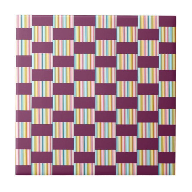 Ceramisk Tile Rand Kakelplatta (Framsidan)