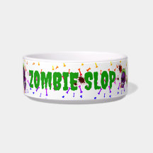 Ceramisk "Zombie Slop" Pet Bowl