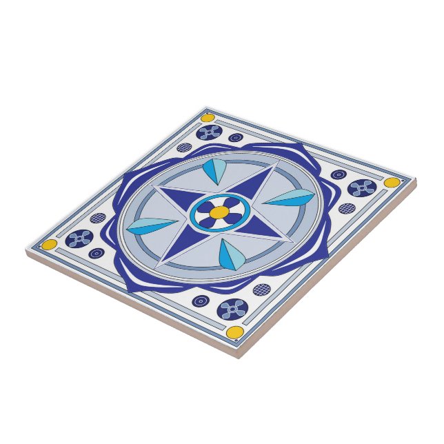 Ceramiska plattor i Stil Kakelplatta (Sidan)