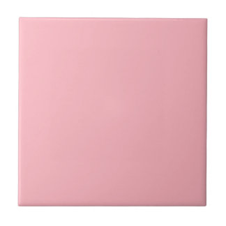 CERAMISTISK TID - LJUS ROSA KAKELPLATTA