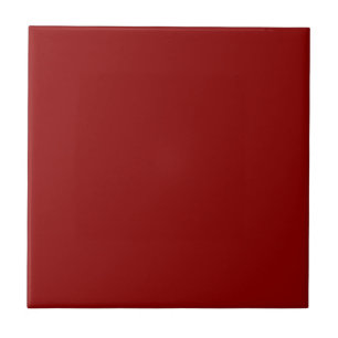 CERAMISTISK TID - MÖRK RED KAKELPLATTA