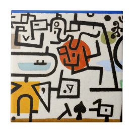CERAMISTISK TIL: PAUL KLEE KAKELPLATTA