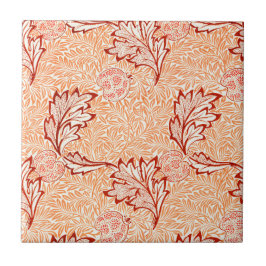 CERAMISTISKA RULE; WILLIAM MORRIS: ÄPPLE KAKELPLATTA