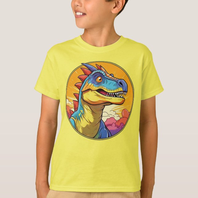 Ceratosaurus - Classic Dinosaur Tee T-Shirt (Framsida)