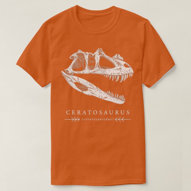 Ceratosaurus dinosauaurius t shirt (Design framsida)