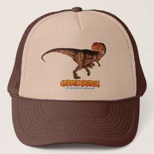 Ceratosaurusdinosaurhatt Truckerkeps