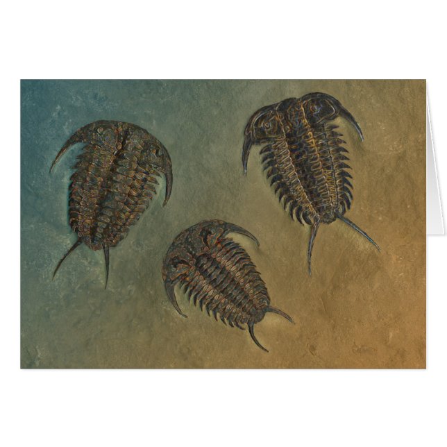 Ceraurus och Leviceraurus Hälsningskort (Framsidan Horizontal)