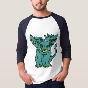Cerberus - den hövdade hunden för helvete tre tee shirt