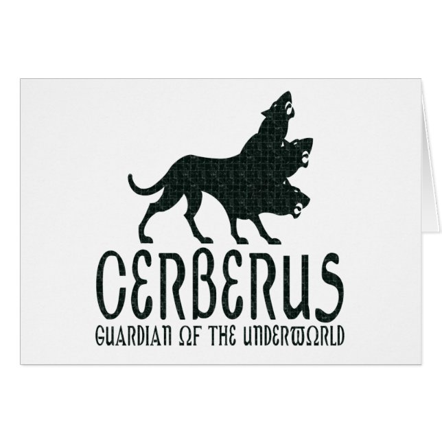 Cerberus Hälsningskort (Framsidan Horizontal)