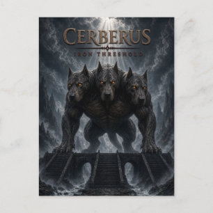 Cerberus Järntröskel Dark Cinema Vykort