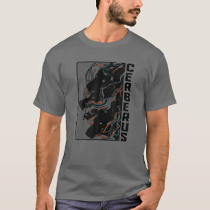 Cerberus Three Heaved Hund grekiska Mythology T Shirt