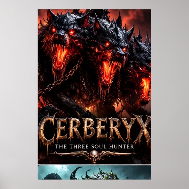 Cerberyx Three Soul Hunter Affisch (Framsidan)