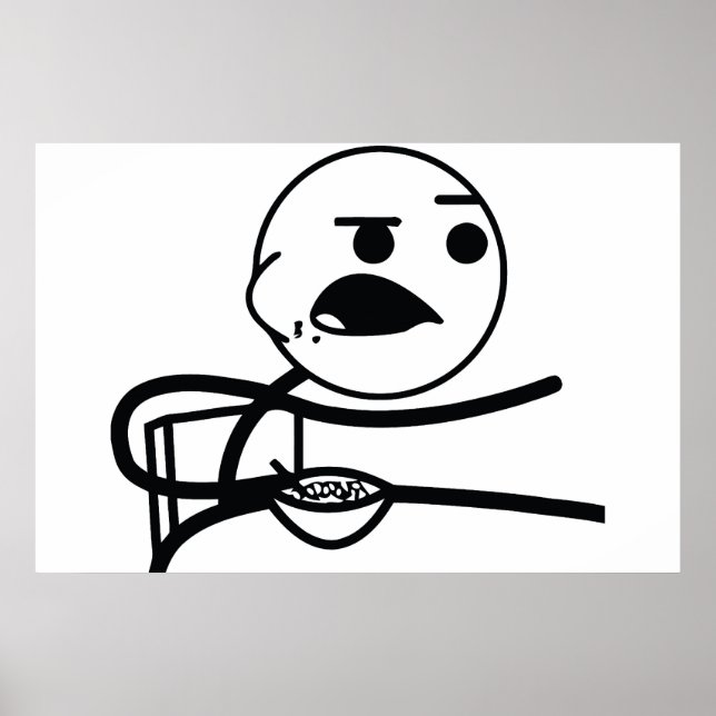 Cereal Guy Poster (Framsidan)