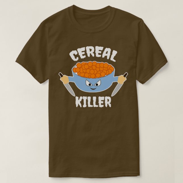 Cereal Killer 1 T Shirt (Design framsida)