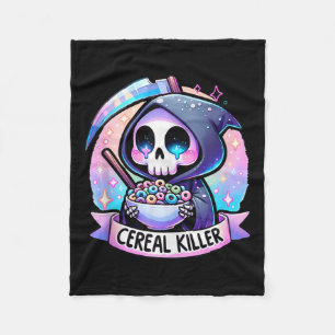 Cereal Killer Breakfast Cereal Bowl Cereals Skull Fleecefilt