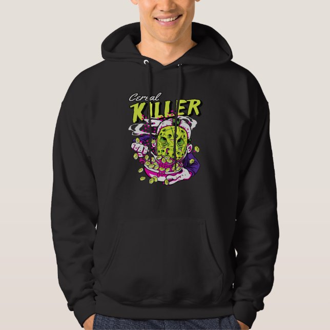 Cereal Killer Breakfast Cereals Hoodie (Framsida)