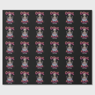Cereal Killer Breakfast Funny Cereal Bowl Skeleton Presentpapper