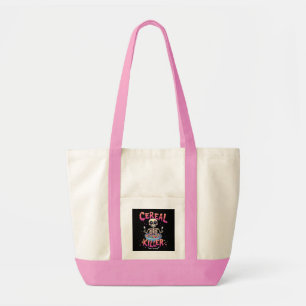 Cereal Killer Breakfast Funny Cereal Bowl Skeleton Tygkasse