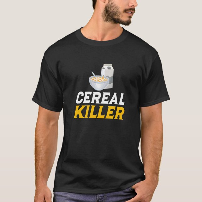 Cereal Killer Breakfast T Shirt (Framsida)