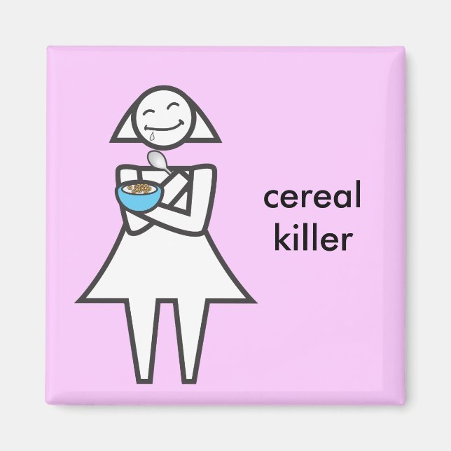Cereal Killer Magnet (Framsidan)