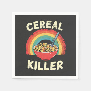 Cereal Killer Manar Food Pun True Crime Pappersservett