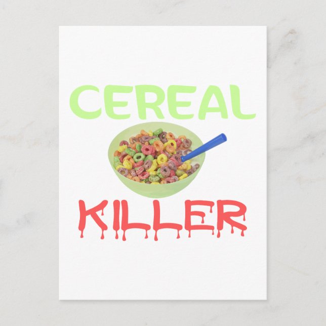 Cereal Killer Vykort (Framsida)